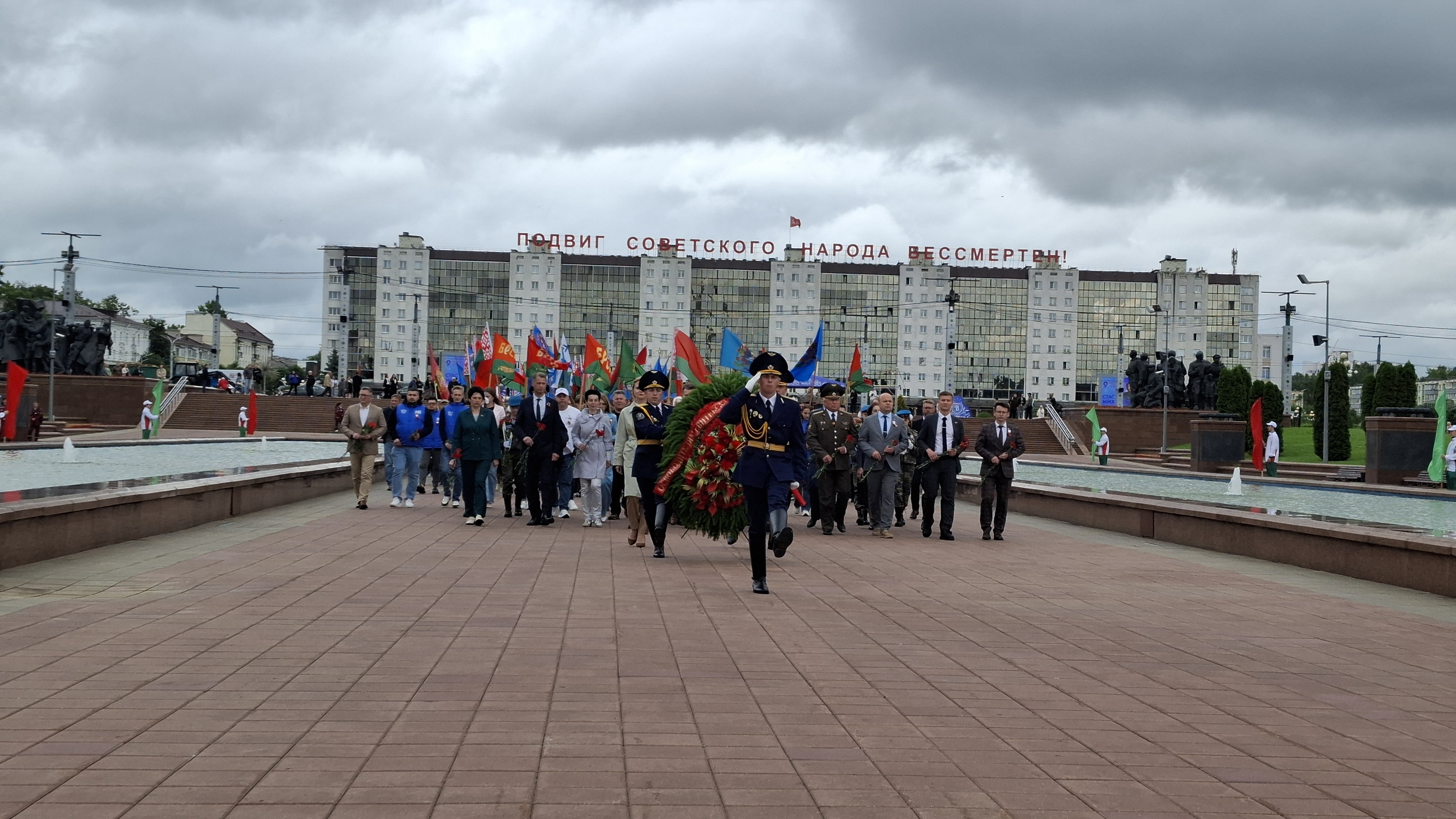  В Витебске отметили 81-ю годовщину освобождения города Витебска от немецко-фашистских захватчиков