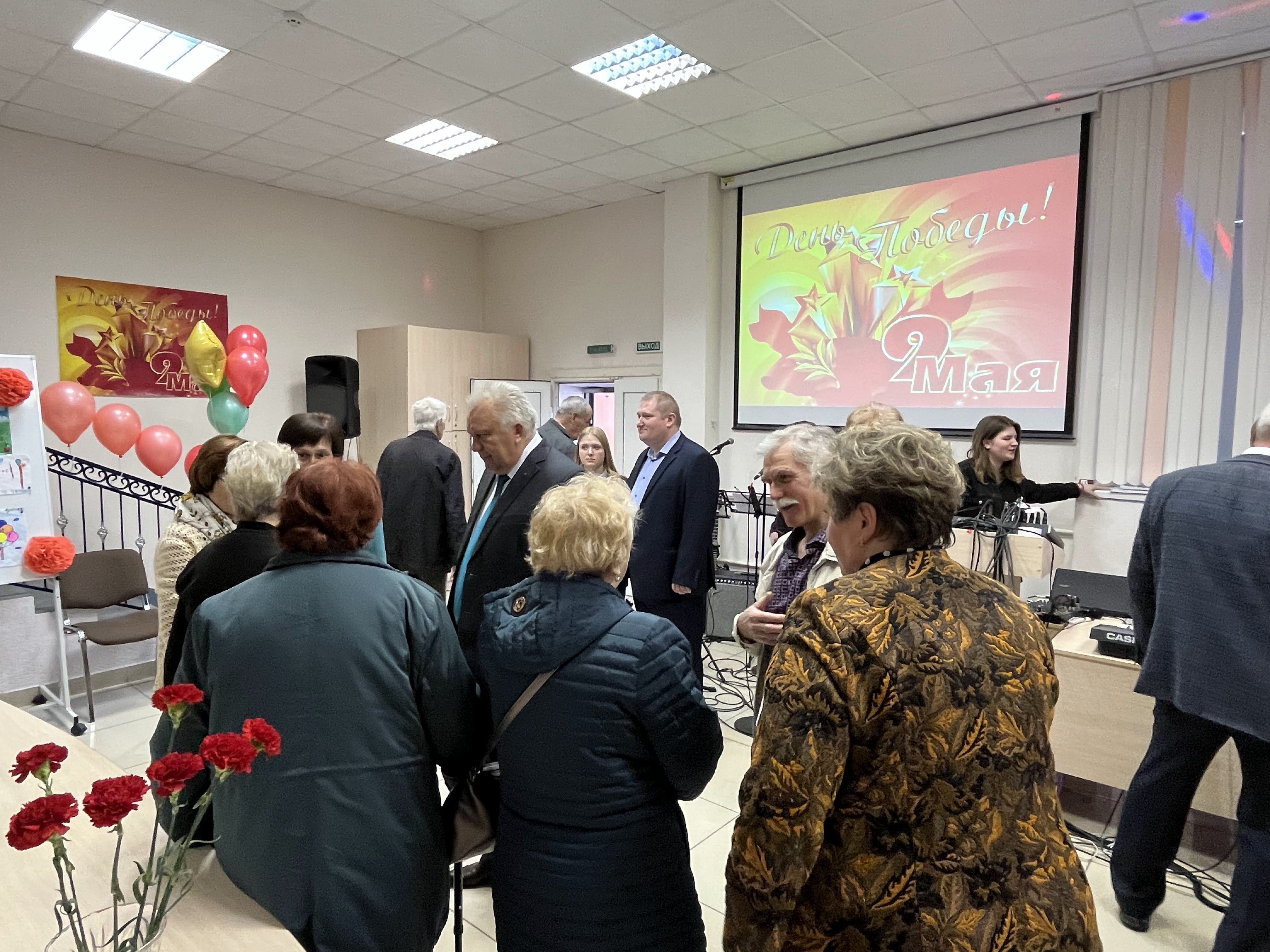Встреча с ветеранами труда предприятия, приуроченная к празднованию Дня Победы