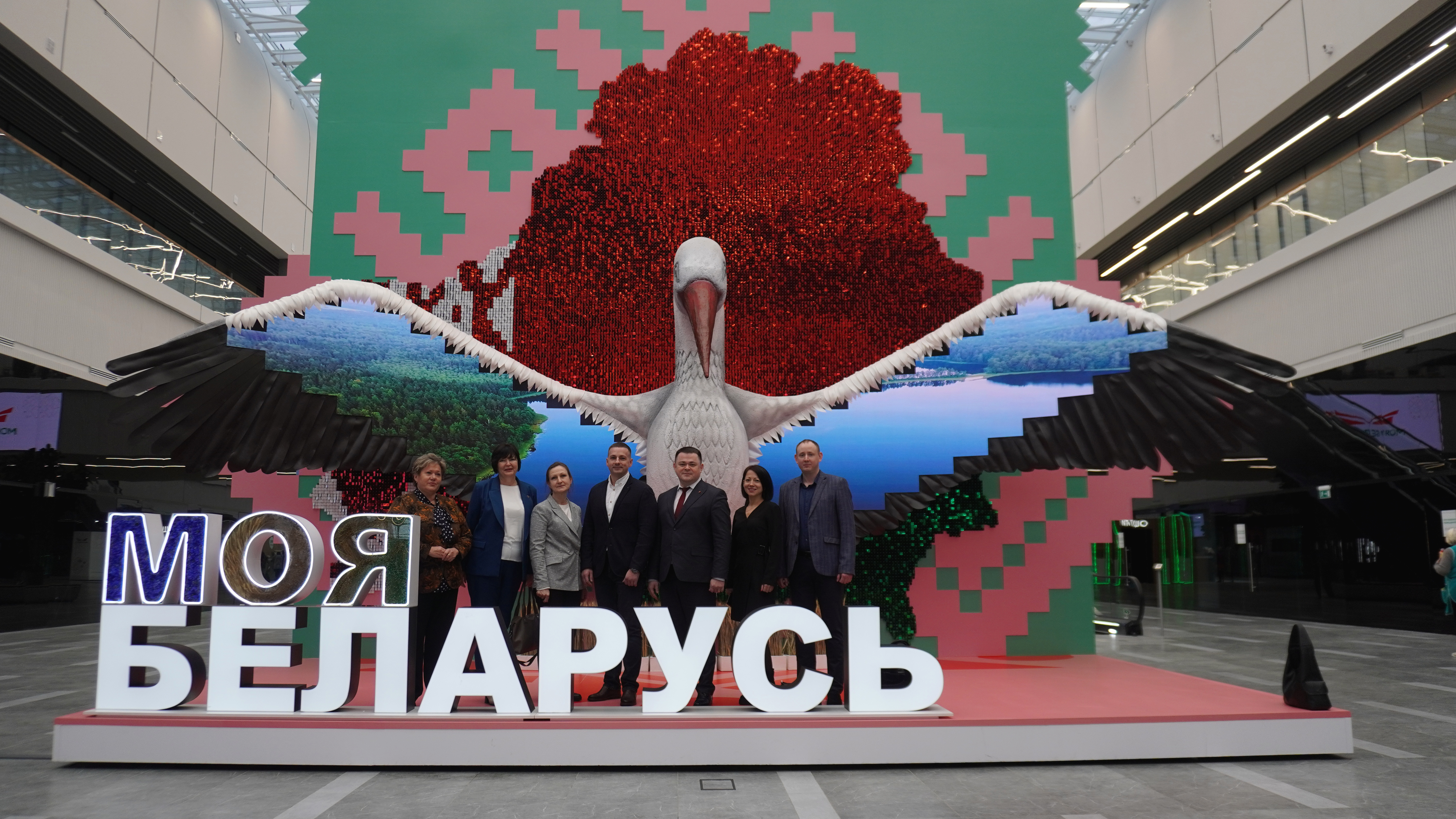 Посещение выставки «Моя Беларусь»